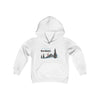 Retro Vermont Youth Hoodie - Mountain Vermont Kids Sweatshirt, Cute Vermont Children's Pullover