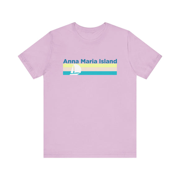 Anna Maria Island, Florida T Shirt - Sailboat Graphic Tee