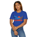 Alaska Retro Mountains Sunset T-Shirt | Vintage Alaska Tee-17