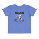 Telluride, Colorado Yeti Snowboard Toddler Tee-5