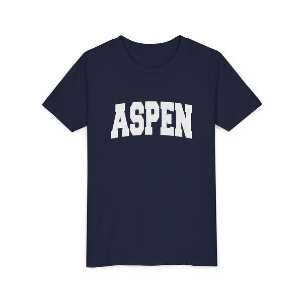 Aspen, Colorado Youth Graphic Tee - Kids Aspen T Shirt