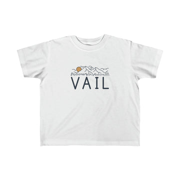 Buy white Vail, Colorado Toddler T-Shirt - Toddler Vail Shirt