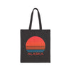 Alaska Cotton Canvas Alaska Tote Bag - Retro 80s