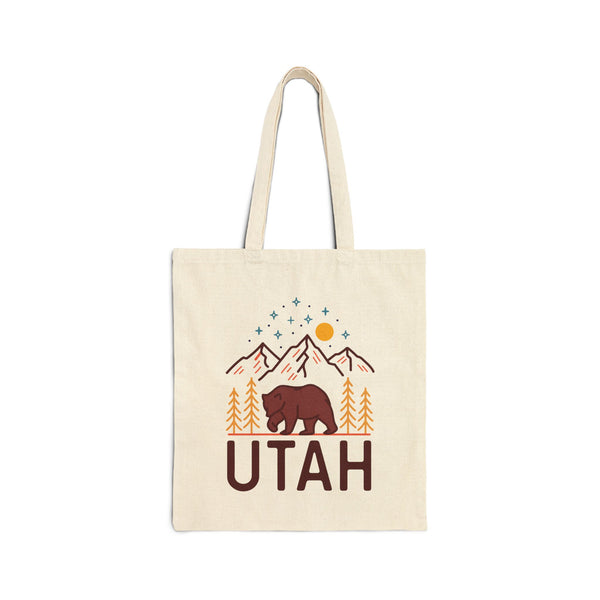 Utah Tote Bag - Cotton Canvas Utah Bag