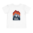 Vail, Colorado Toddler T-Shirt - Retro Palm Tree Toddler Vail Shirt-2