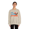 Wyoming Sweatshirt - Mountain Wyoming Crewneck Sweatshirt