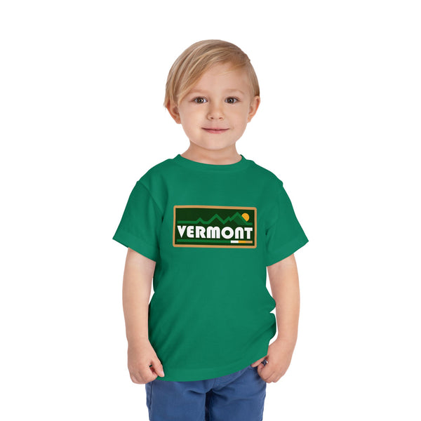 Vermont Toddler Graphic Tee - Kids Vermont Shirt