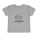 Sandpoint, Idaho Toddler T-Shirt — Vintage Gondola Ski Mountain Tee-3