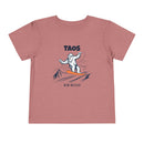 Taos, New Mexico Yeti Snowboard Toddler Tee-3