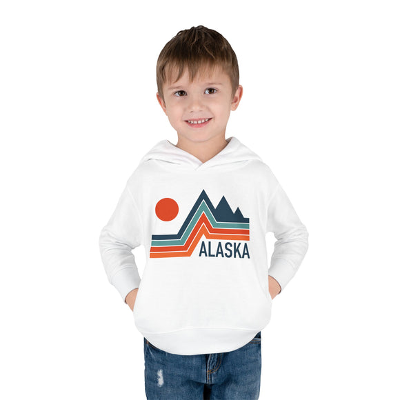 Alaska Toddler Hoodie - Unisex Alaska Toddler Sweatshirt