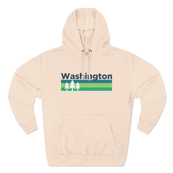 Premium Washington Hoodie - Retro Unisex Sweatshirt