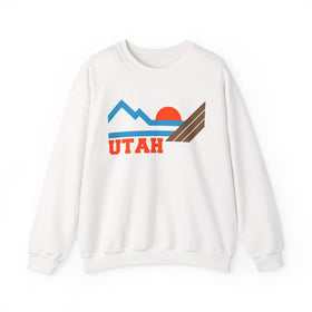 Utah Sweatshirt - Mountain Utah Crewneck Sweatshirt