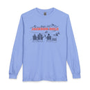 Jackson Hole, Wyoming Après-ski Long Sleeve Shirt - Mountain Retro Skiing-3
