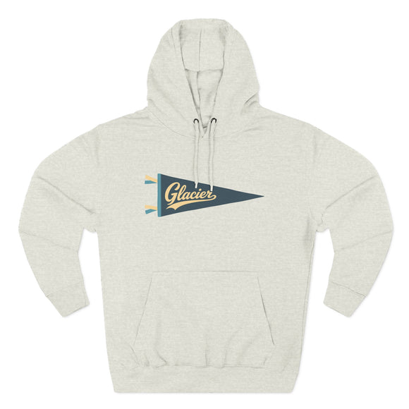 Premium Glacier National Park Fleece Hoodie