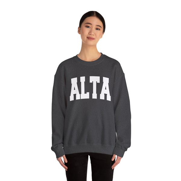 Alta, Utah Sweatshirt - Unisex Graphic Crewneck