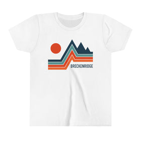Breckenridge, Colorado Youth Shirt - Retro Mountain Breckenridge Kid's T-Shirt