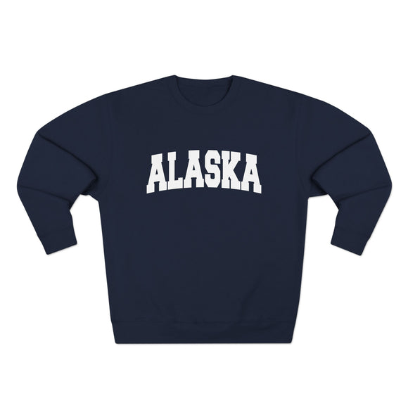 Premium Alaska Retro Graphic Sweatshirt