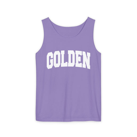 Golden, Colorado Tank Top Unisex | Comfort Colors - 100% Cotton