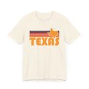 Texas T-Shirt Retro - Adult Unisex Texas T Shirt-8