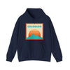 Colorado Mountain Sun Hoodie - Unisex Colorado Hooded Sweatshirt, Colorado Travel Sweatshirt, Colorado Sunset