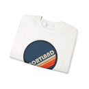 Portland, Oregon Sweatshirt - Retro Graphic Crewneck-6