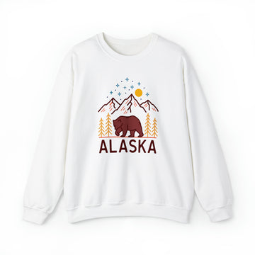 Alaska Sweatshirt - Unisex Alaska Crewneck Sweatshirt