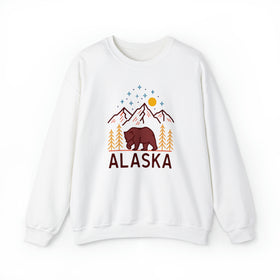 Alaska Sweatshirt - Unisex Alaska Crewneck Sweatshirt