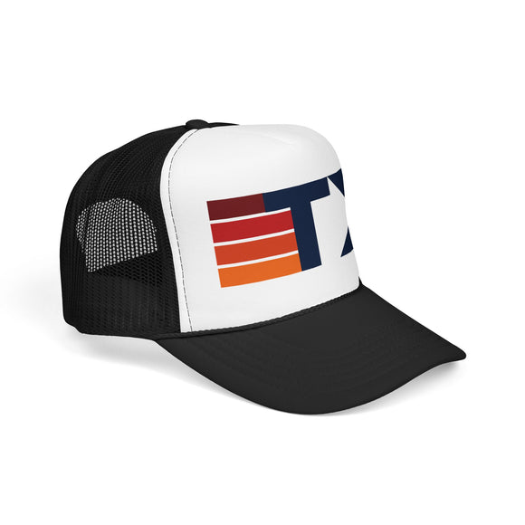 Texas Trucker Hat - TX Abbr retro cap