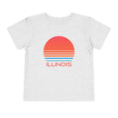 Illinois Toddler T-Shirt - Retro 80s Unisex Toddler Illinois Shirt-3