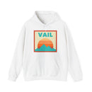 Vail, Colorado Mountain Sun Hoodie - Unisex Vail, Colorado Hooded Sweatshirt, Vail, Colorado Travel Sweatshirt, Vail, Colorado Sunset-4
