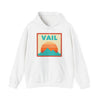 Vail, Colorado Mountain Sun Hoodie - Unisex Vail, Colorado Hooded Sweatshirt, Vail, Colorado Travel Sweatshirt, Vail, Colorado Sunset