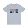 Ohio T Shirt - Retro Jetski PWC Graphic Ohio Tee