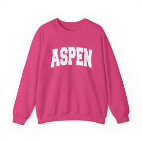 Buy heliconia Aspen, Colorado Sweatshirt - Unisex Graphic Crewneck