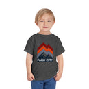 Park City, Utah Toddler T-Shirt - Retro Palm Tree Toddler Park City Shirt-16
