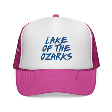 Buy pink Lake of the Ozarks Trucker Cap | Missouri Hat