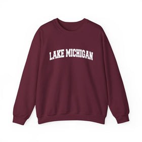 Lake Michigan Sweatshirt - Unisex Graphic Crewneck - 0