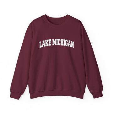 Lake Michigan Sweatshirt - Unisex Graphic Crewneck - 0
