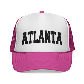 Buy pink Atlanta, Georgia Collegiate Style Trucker Hat