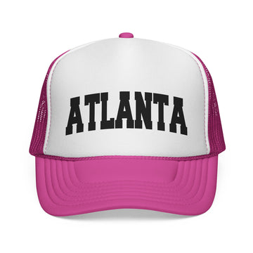 Buy pink Atlanta, Georgia Collegiate Style Trucker Hat