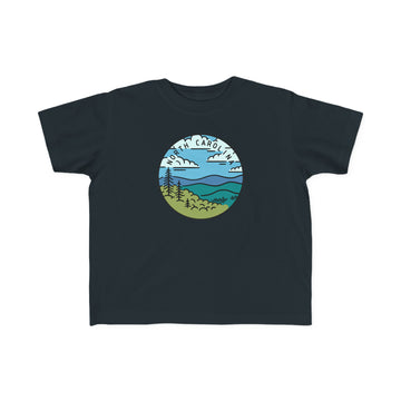 North Carolina Toddler T-Shirt - Unisex Toddler North Carolina Shirt - 0