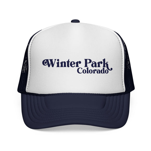 Winter Park, Colorado Retro Trucker Hat