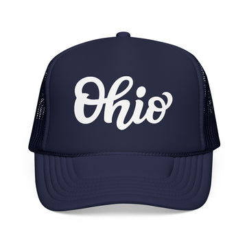 Buy dark-navy Ohio Trucker Hat - Ohio Cap