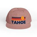 Lake Tahoe, California retro sunset Surf Cap | vintage striped sun state hat-7