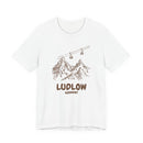 Ludlow, Vermont Mountain T-Shirt — Vintage Gondola Ski Mountain Tee-2