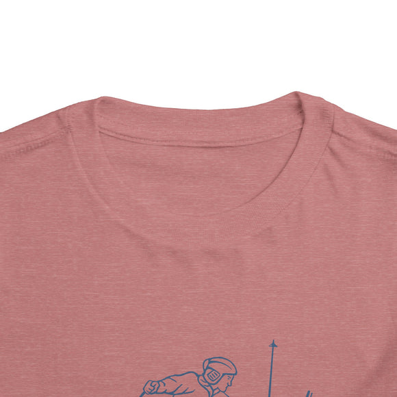 Vermont Toddler Graphic Tee Vintage Ski - Kids Vermont Shirt