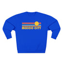 Premium Mexico City, Mexico Retro Sun Graphic Sweatshirt-5
