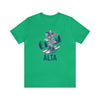 Alta, Utah T-Shirt - Skeleton Skier Unisex Alta Shirt