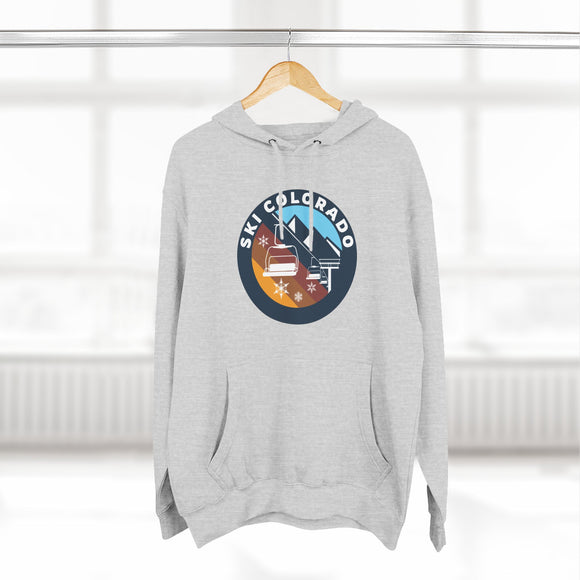 Premium Colorado Ski Lift Hoodie
