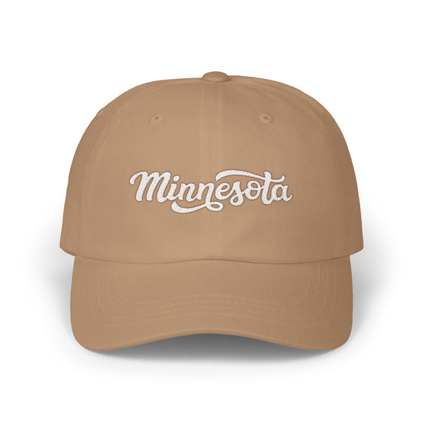 Minnesota Dad Hat - Embroidered Minnesota Classic Dad Cap