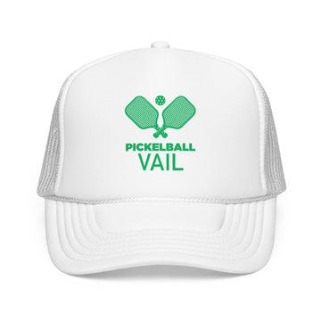 Kids Vail, Colorado Pickleball Trucker Hat - Youth Snapback